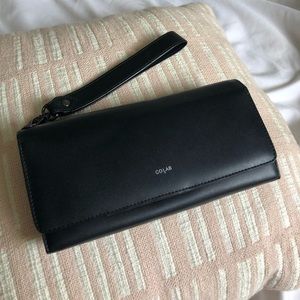 COLAB tri-fold wristlet